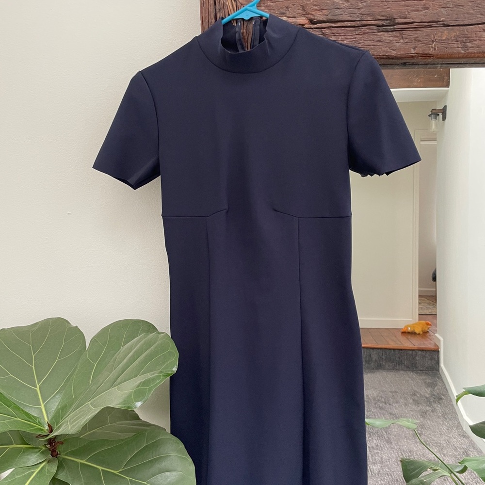Zara Midnight Blue Midi Dress